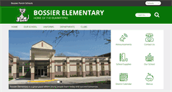 Desktop Screenshot of bossiere.bossierschools.org